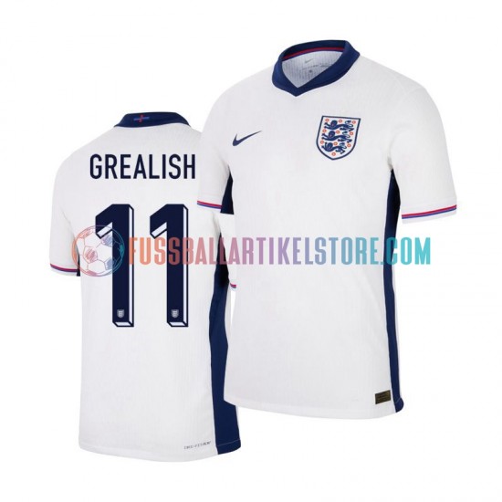 England Heimausrüstung Jack Grealish 11 Euro 2024 Herren Trikot S/S