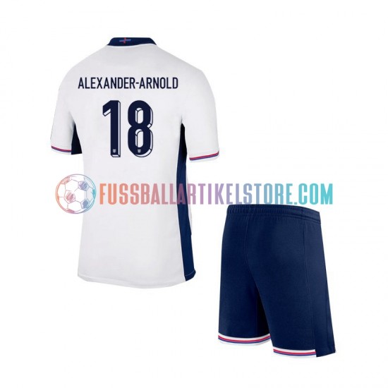 England Heimausrüstung Trent Alexander-Arnold 18 Euro 2024 Kinder Set(Trikot und Hose) S/S