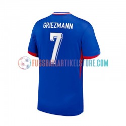 Frankreich Heimausrüstung Antoine Griezmann 7 Euro 2024 Herren Trikot Blau S/S