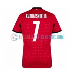Georgien Ausweichausrüstung Kvaratskhelia 7 Euro 2024 Herren Trikot S/S