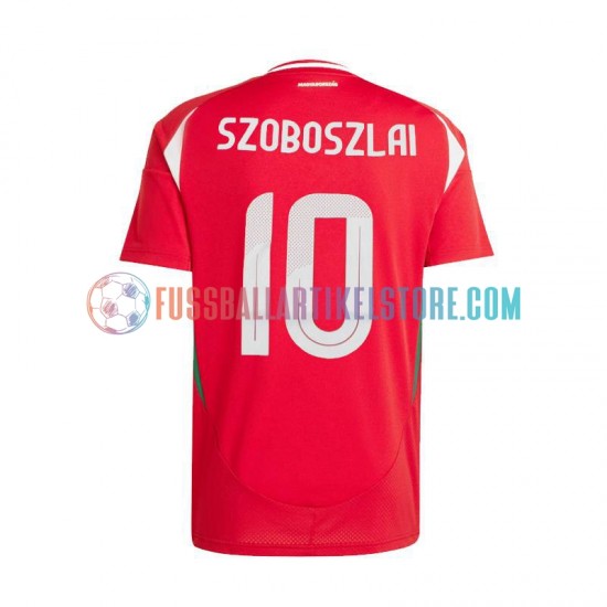 Ungarn Heimausrüstung Dominik Szoboszlai 10 Euro 2024 Herren Trikot Rot S/S