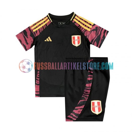 Peru Auswärtsausrüstung Copa America 2024 Kinder Set(Trikot und Hose) S/S