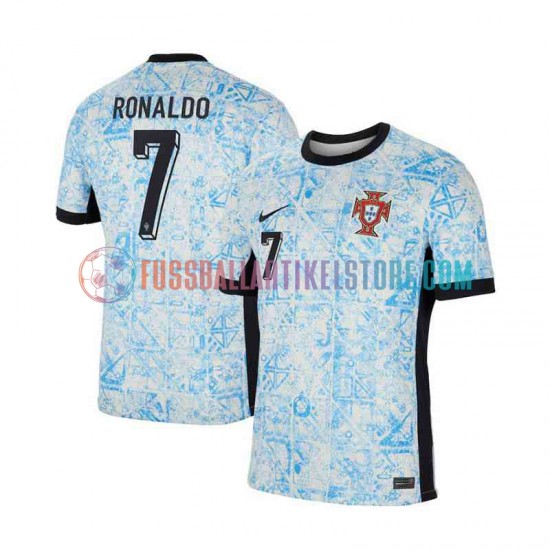 Portugal Auswärtsausrüstung Cristiano Ronaldo 7 Euro 2024 Herren Trikot S/S