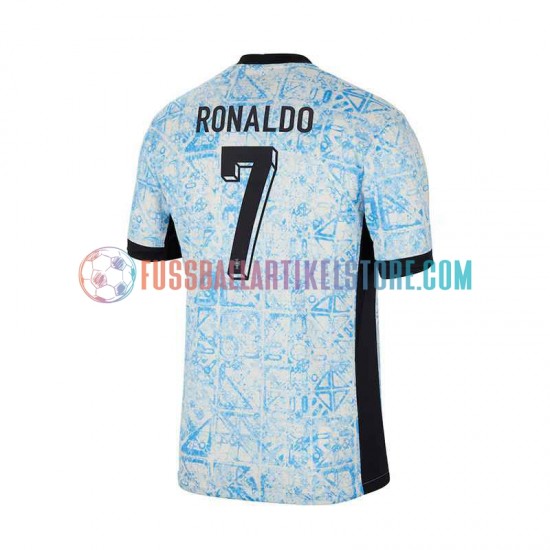 Portugal Auswärtsausrüstung Cristiano Ronaldo 7 Euro 2024 Herren Trikot S/S