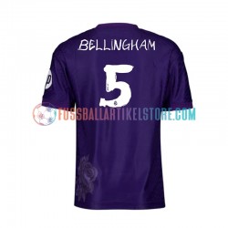 Real Madrid Viertesausrüstung Jude Bellingham 5 Y-3 2023-2024 Herren Trikot Lila S/S