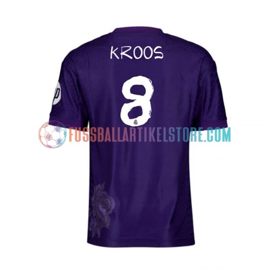 Real Madrid Viertesausrüstung KROOS 8 Y-3 2023-2024 Herren Trikot Lila S/S