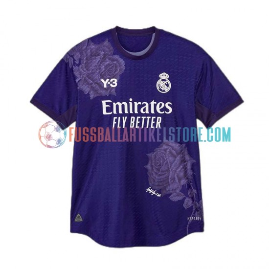Real Madrid Viertesausrüstung Vinicius Junior 7 Y-3 2023-2024 Herren Trikot Lila S/S