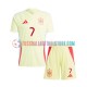 Spanien Auswärtsausrüstung Alvaro Morata 7 Euro 2024 Kinder Set(Trikot und Hose) S/S