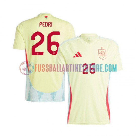 Spanien Auswärtsausrüstung Pedri 26 Euro 2024 Herren Trikot S/S