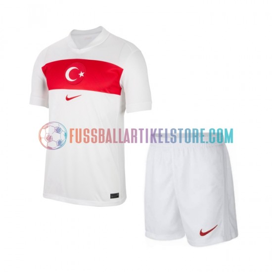 Türkei Heimausrüstung Euro 2024 Kinder Set(Trikot und Hose) S/S