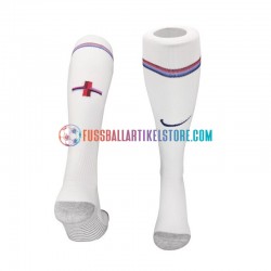 England Heim Euro 2024 Weiß Fußballsocken