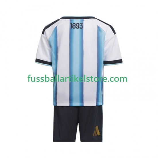 Argentinien Heimausrüstung World Cup 2026 Kinder Set(Trikot und Hose) S/S