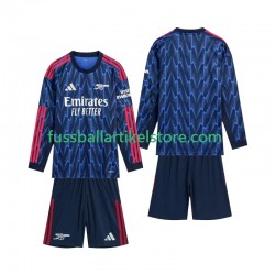 Arsenal Auswärtsausrüstung 2025-2026 Kinder Set(Trikot und Hose) L/S
