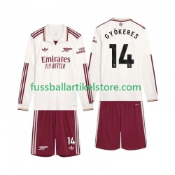 Arsenal Ausweichausrüstung Gyokeres 14 2025-2026 Kinder Set(Trikot und Hose) L/S