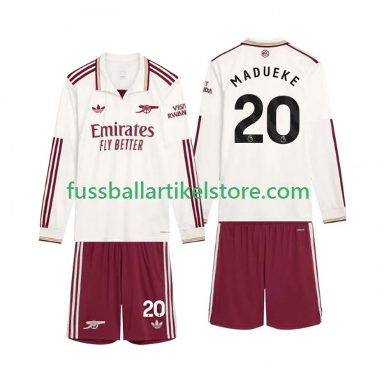 Arsenal Ausweichausrüstung Madueke 20 2025-2026 Kinder Set(Trikot und Hose) L/S