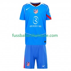 Atlético Madrid Ausweichausrüstung 2025-2026 Kinder Set(Trikot und Hose) S/S