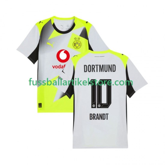 Borussia Dortmund Auswärtsausrüstung Julian Brandt 10 2025-2026 Herren Trikot S/S