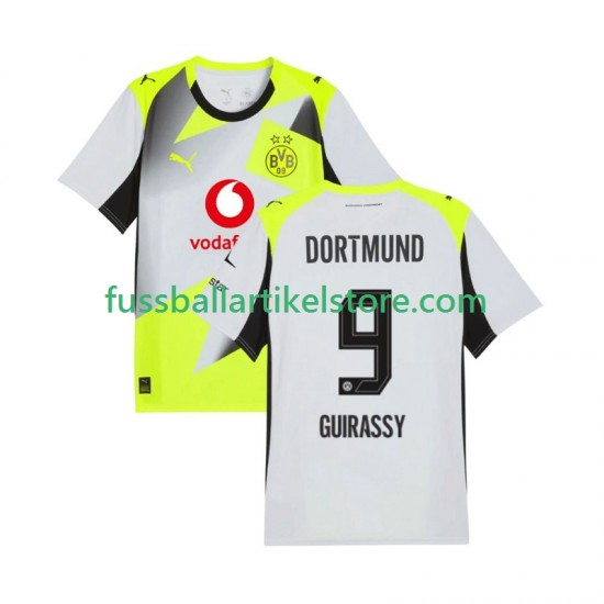 Borussia Dortmund Auswärtsausrüstung Serhou Guirassy 9 2025-2026 Herren Trikot S/S