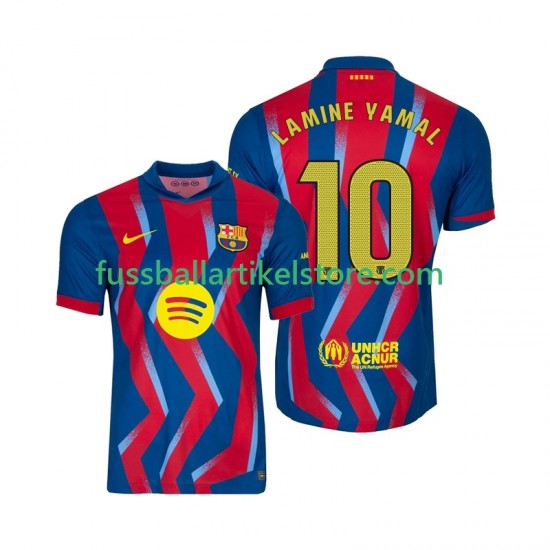 FC Barcelona Viertesausrüstung Lamine Yamal 10 2025-2026 Herren Trikot S/S
