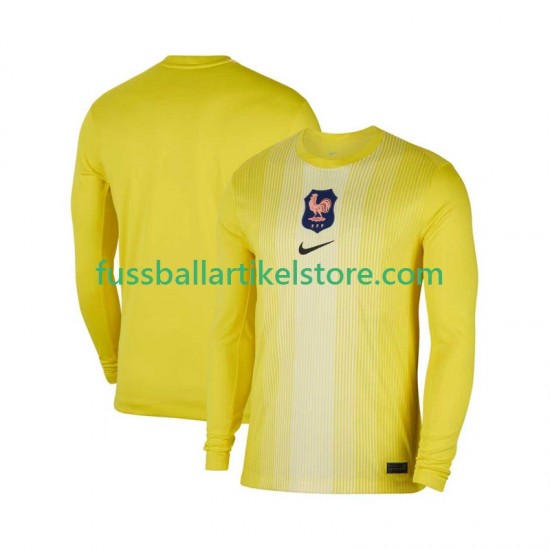 Frankreich Heimausrüstung Torwart 2025 Herren Trikot L/S