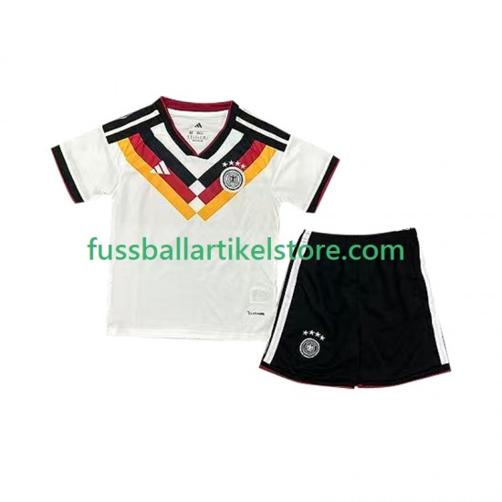 Deutschland Heimausrüstung World Cup 2026 Kinder Set(Trikot und Hose) S/S