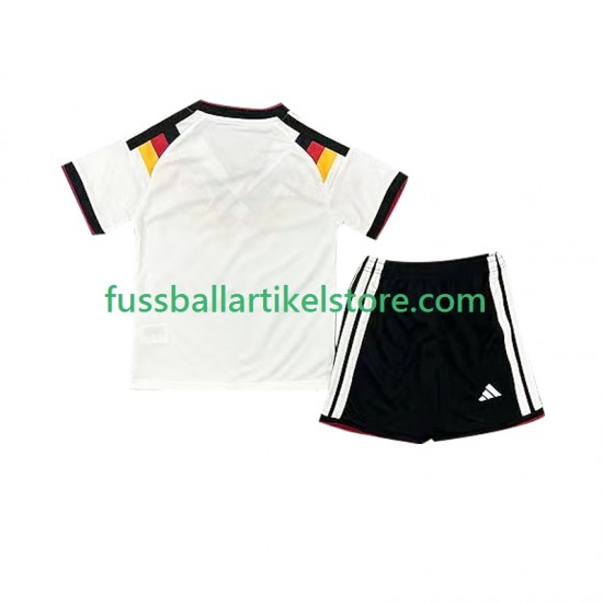 Deutschland Heimausrüstung World Cup 2026 Kinder Set(Trikot und Hose) S/S