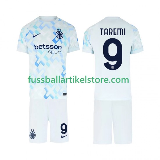 Inter Mailand Auswärtsausrüstung Marcus Thuram 9 2025-2026 Kinder Set(Trikot und Hose) S/S