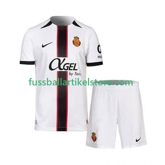 Auswärtsausrüstung RCD Mallorca 2025-2026 Kinder Set(Trikot und Hose) S/S