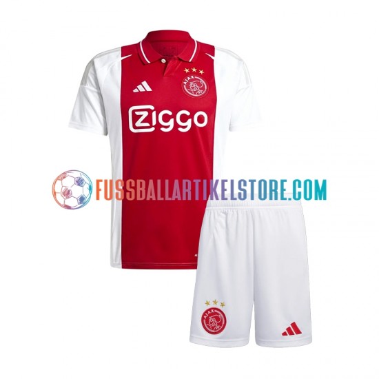 Ajax Amsterdam Heimausrüstung 2024-2025 Kinder Set(Trikot und Hose) S/S