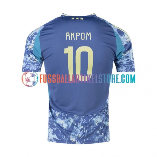 Ajax Amsterdam Auswärtsausrüstung Chuba Akpom 10 2024-2025 Herren Trikot S/S