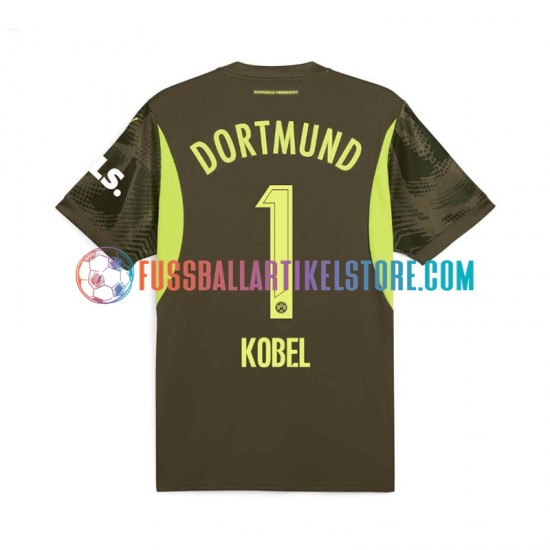 Borussia Dortmund Auswärtsausrüstung Torwart Gregor Kobel 1 2024-2025 Herren Trikot S/S