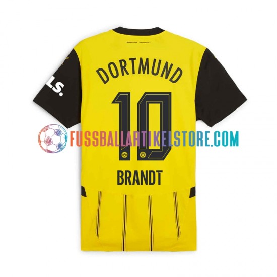 Borussia Dortmund Heimausrüstung Julian Brandt 10 2024-2025 Herren Trikot S/S