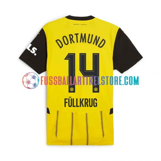 Borussia Dortmund Heimausrüstung Niclas Fullkrug 14 2024-2025 Herren Trikot S/S