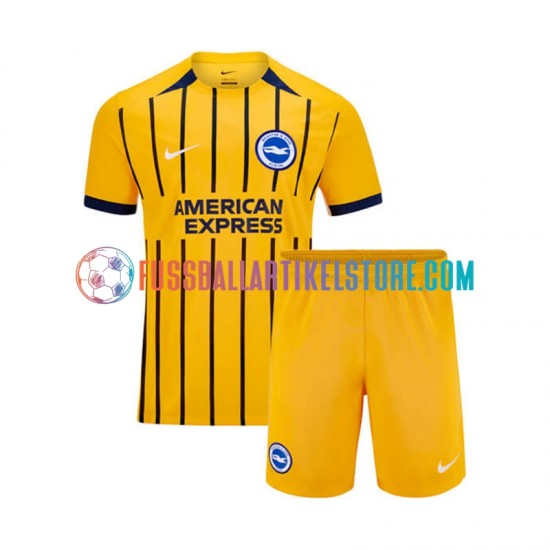 Brighton Hove Albion Auswärtsausrüstung 2024-2025 Kinder Set(Trikot und Hose) S/S