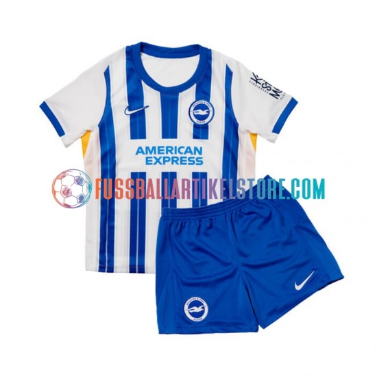 Brighton Hove Albion Heimausrüstung 2024-2025 Kinder Set(Trikot und Hose) S/S