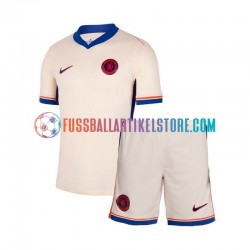 Chelsea Auswärtsausrüstung 2024-2025 Kinder Set(Trikot und Hose) S/S
