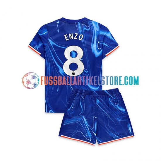 Chelsea Heimausrüstung Enzo 8 2024-2025 Kinder Set(Trikot und Hose) S/S