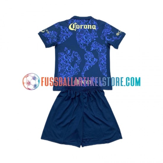 Club América Auswärtsausrüstung 2024-2025 Kinder Set(Trikot und Hose) S/S