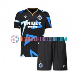 Club Brugge Viertesausrüstung 2023-2024 Kinder Set(Trikot und Hose) S/S