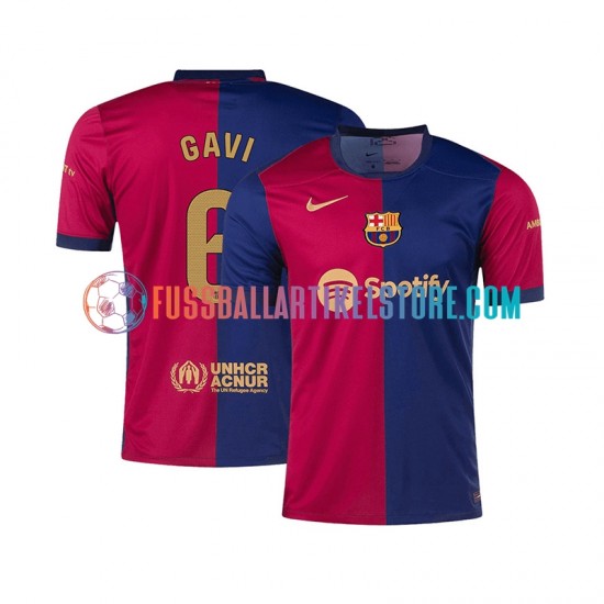 FC Barcelona Heimausrüstung GAVI 6 2024-2025 Herren Trikot S/S