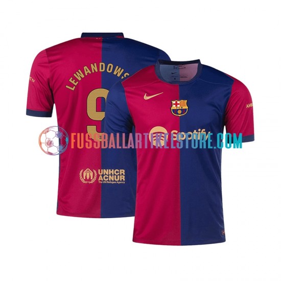 FC Barcelona Heimausrüstung Robert Lewandowski 9 2024-2025 Herren Trikot S/S