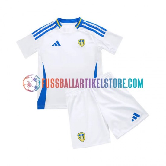 Leeds United Heimausrüstung 2024-2025 Kinder Set(Trikot und Hose) S/S