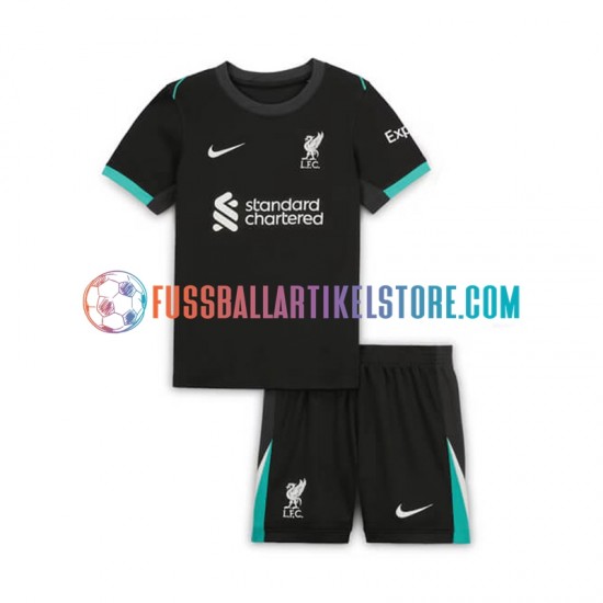 Liverpool Auswärtsausrüstung 2024-2025 Kinder Set(Trikot und Hose) S/S