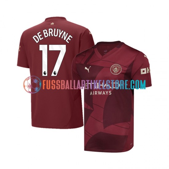 Manchester City Ausweichausrüstung DE BRUYNE 17 2024-2025 Herren Trikot S/S