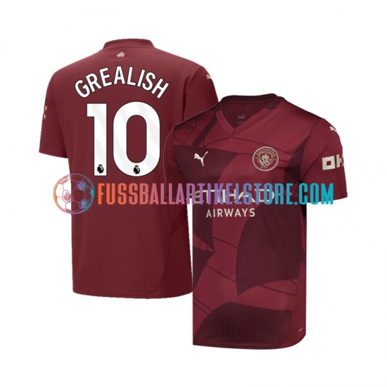 Manchester City Ausweichausrüstung Jack Grealish 10 2024-2025 Herren Trikot S/S