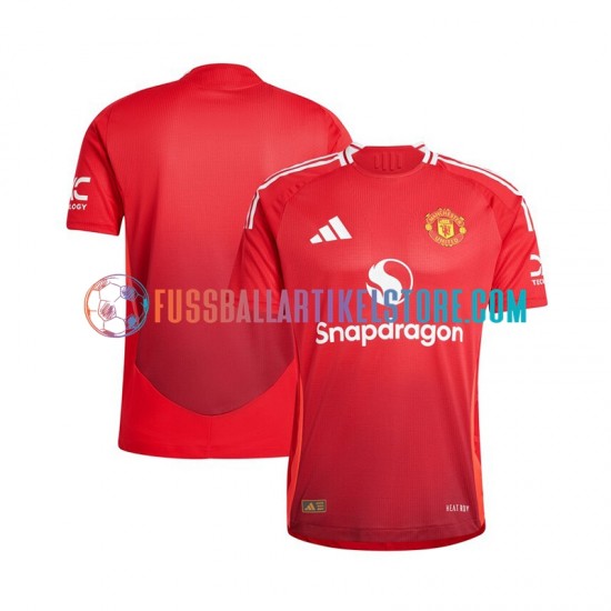 Manchester United Heimausrüstung 2024-2025 Herren Trikot Rot S/S