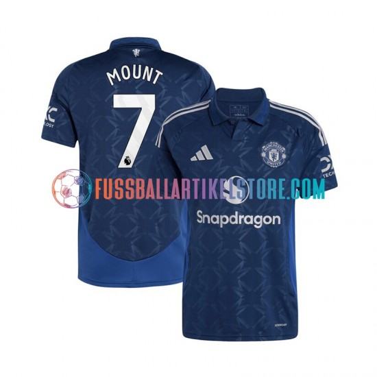 Manchester United Auswärtsausrüstung Mason Mount 7 2024-2025 Herren Trikot S/S