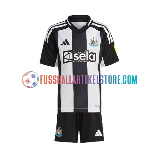 Newcastle United Heimausrüstung 2024-2025 Kinder Set(Trikot und Hose) Schwarz S/S