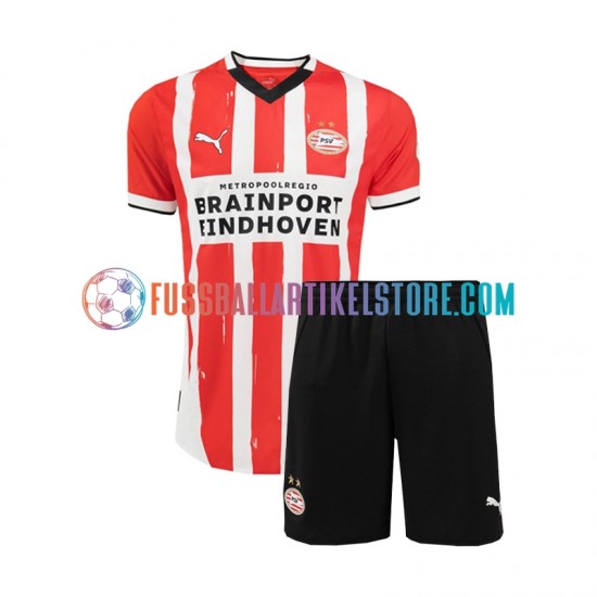 PSV Eindhoven Heimausrüstung 2024-2025 Kinder Set(Trikot und Hose) S/S