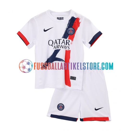 Paris Saint-Germain Auswärtsausrüstung 2024-2025 Kinder Set(Trikot und Hose) S/S